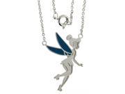 Disney Tinkerbell Necklace Limited Silver Tone