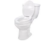 Raised Toilet Seat With Lock And Lid