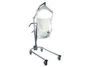 Drive Medical Chrome Hydraulic Patient Lift with Six Point Cradle Model 13023