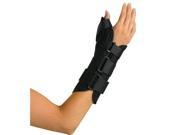 Medline ORT18210RM Wrist and Forearm Splint with Abducted Thumb Medium Case Of 1 EA