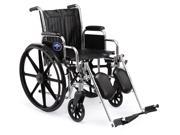 Medline MDS806200D Excel 2000 Wheelchairs Case Of 1 EA