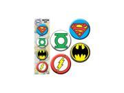 DC Comics Originals Symbols Four 4 Piece Button Set