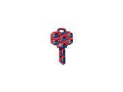 Detroit Pistons Schlage SC1 House Key Detroit Pistons Schlage SC1 House Key