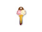 Ice Cream Kwikset KW1 House Key