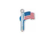 US Flag Kwikset KW1 House Key