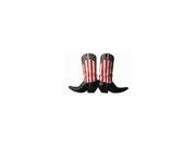 Star Spangled Boots Die Cut Photographic Magnet