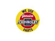 Genuine Chevrolet Parts Porcelain Refrigerator Magnet