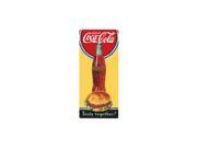 Coca Cola Hambuger Tin Fridge Magnet