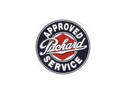 Packard Approved Service Porcelain Refrigerator Magnet