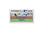 Tampa Bay Rays Peanuts Happiness Cloisonne Pin