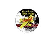 Coca Cola Your thirst take wings Porcelain Refrigerator Magnet