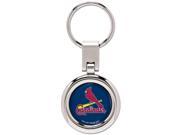 St. Louis Cardinals Domed Metal Keychain