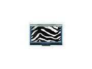 Zebra Print Business Card ID Case