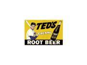 Ted s Creamy Root Beer Porcelain Refrigerator Magnet