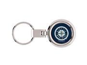 Seattle Mariners Domed Metal Keychain