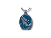 Whales Pewter Key Chain