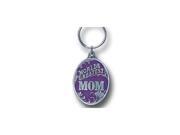 Worlds Greatest Mom Pewter Key Chain