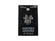 Pin Disney Minnie Mouse Head Pewter Lapel New Licensed 25171