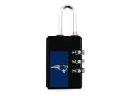 New England Patriots Luggage Security Lock TSA Approved