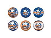 New York Islanders Buttons 6 Pack