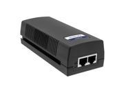 BV Tech BV I100GL Single Port 15.4W Gigabit 1000Mbps High Speed POE Injector IEEE 802.3af compliant