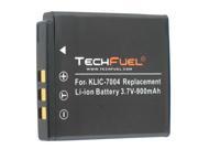 TechFuel Li ion Rechargeable Battery for Pentax Optio S12 Digital Camera
