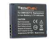 TechFuel Li ion Rechargeable Battery for Panasonic DMW BCF10PP Digital Camera