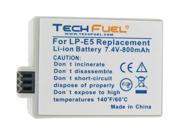 TechFuel Li ion Rechargeable Battery for Canon EOS Rebel XS Digital Camera