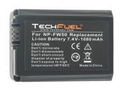 TechFuel Li ion Rechargeable Battery for Sony NP FW50 Digital Camera Battery