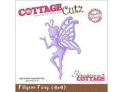 CottageCutz Die 4 X4 Filigree Fairy Made Easy