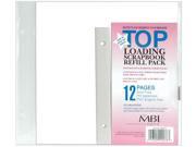 MBI Page Protectors 8 x8 6 Pkg Top Loading