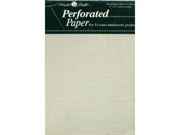 Perforated Paper 14 Count 9 X12 2 Pkg White