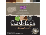 Core Essentials Cardstock 10 Color 12 X12 30 Sheets Neutrals