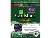 Core dination Core Essential Cardstock 4.25 X5.5 40 Pkg Darks
