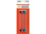 Twisted Wire Beading Needles 20 Pkg 5 Each of 6 8 10 12