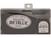 Alvin SZ195 Stazon Metallic with Reink Platinum