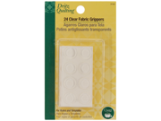 Dritz Quilting Clear Fabric Grippers 24 Pkg
