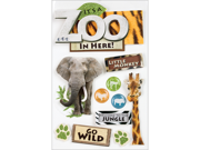 Zoo 3 D Stickers Zoo