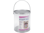 Keepsake Totes Clear Paint Can 6.625 X7