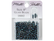Mill Hill Glass Beads Size 8 0 3mm 6.0 Grams Pkg Midnight