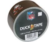 Printed NFL Duck Tape 1.88 Wide 10 Yard Roll Cleveland Browns