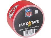 Printed NFL Duck Tape 1.88 Wide 10 Yard Roll Kansas City Chiefs