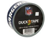 Printed NFL Duck Tape 1.88 Wide 10 Yard Roll San Diego Chargers