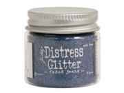 Tim Holtz Distress Glitter 1 Ounce Faded Jeans