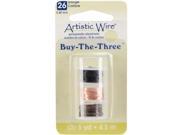 Artistic Wire Buy The Three 3 Pkg 26 Gauge 5yd Each