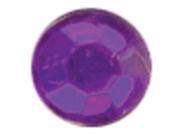 Crystal Stickers Elements 5mm Round 68 Pkg Purple