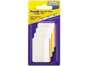 File Tabs 2 x 1 1 2 Lined Assorted Primary Colors 24 Pack