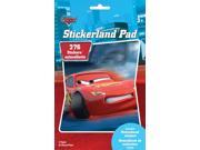 Stickerland Pad 9.5 X6 276 Pkg Disney Cars