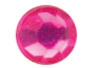 Crystal Stickers Elements 3mm Round 125 Pkg Hot Pink