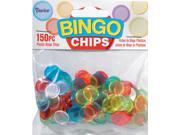 Plastic Bingo Chips 150 Pkg